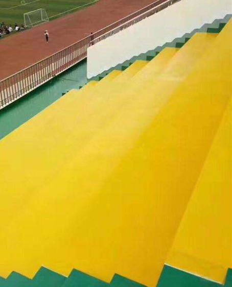 上海球场台阶翻新修补改造